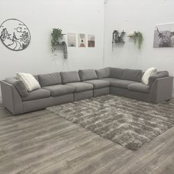 Gray Sectional Couch - Free Delivery
