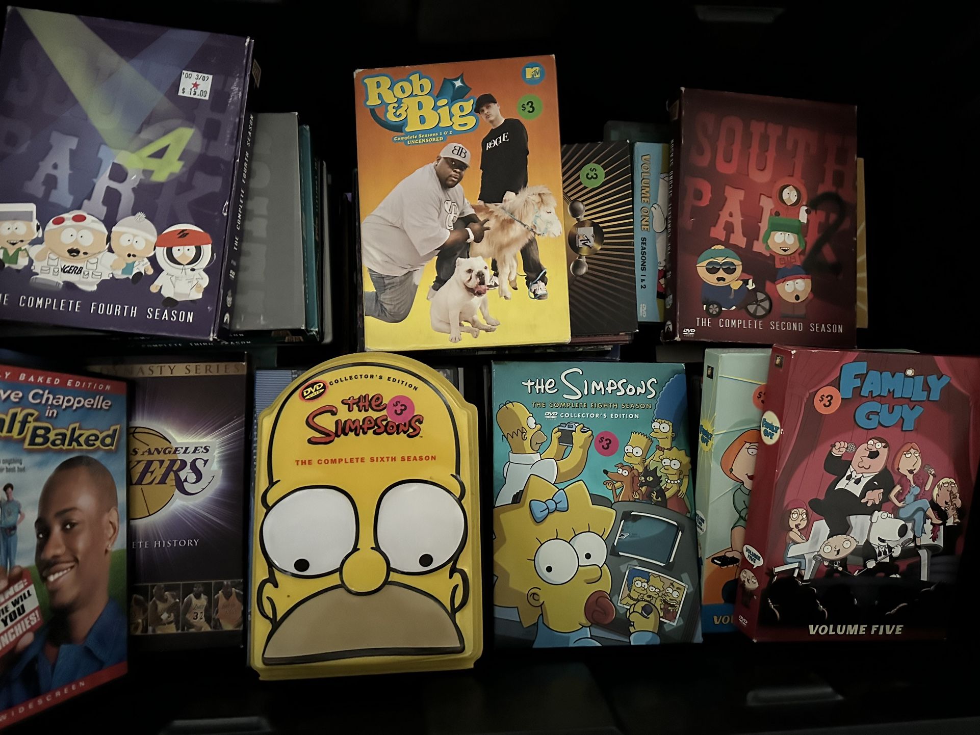 Tote Full Of DVD’s And TV Seasons Lot