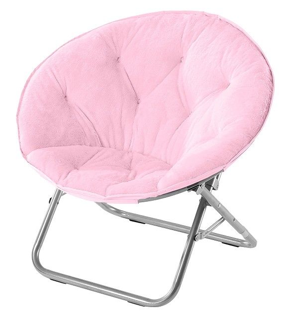 Light Pink Saucer Chair