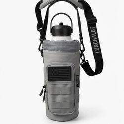 1GAL Tactical Insulated Water Bottle & Carry Sleeve