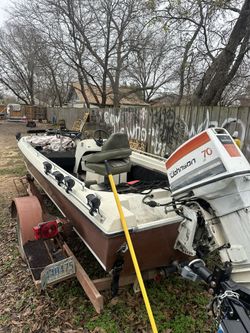 Boat Title For Motor And Boat In Hand