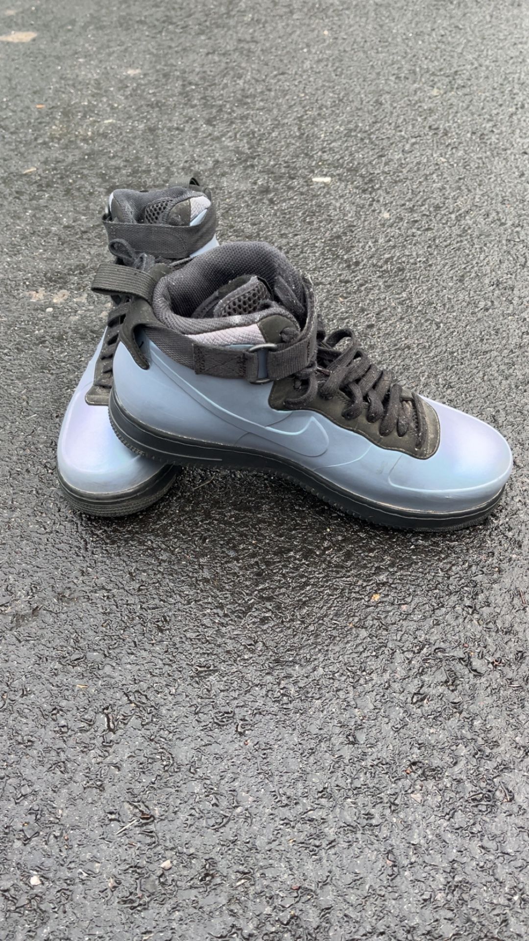 2018 Nike Air Force 1 Foamposite Cup Light Carbon