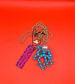 Betsey Johnson Octopus Necklace 