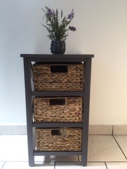 3 drawer storage unit