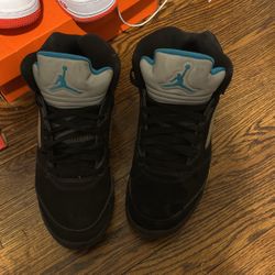 aqua jordan 5s 