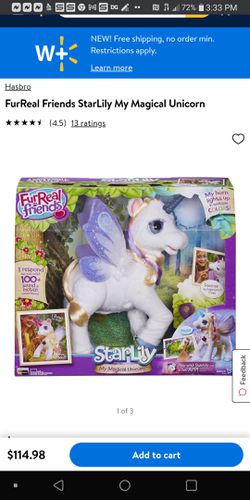 FurReal friends my magical unicorn. 100+ sound and motion. Make reasonable offer. Thumbnail
