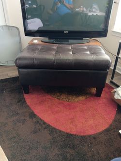 Letter Storage Ottoman