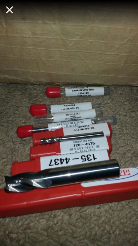 Carbide 4 flute end mill