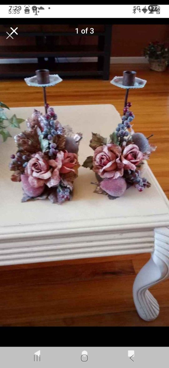 Vintage Candle Holders