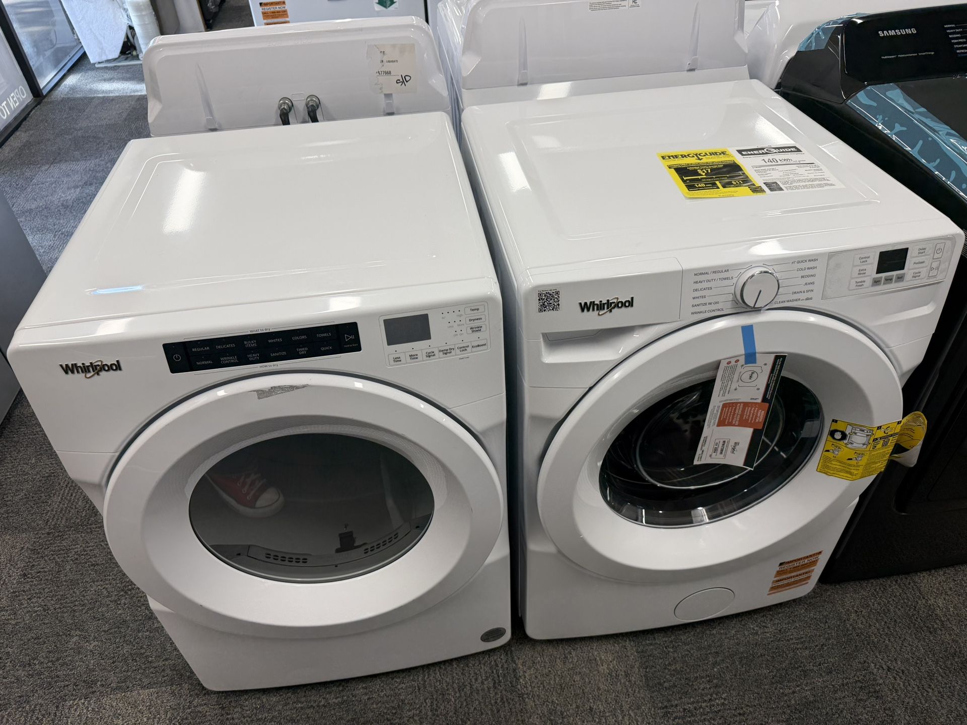 Black Friday! Whirlpool Washer And Dryer Set For Sale!