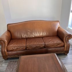 Sofa, Love Seat And Coffee Table