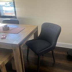 World Market Wingback Dining Chairs- 4