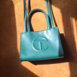 Mini Telfar Bag - Forest Green