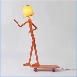 Brand New Unique Skateboard Floor Lamp