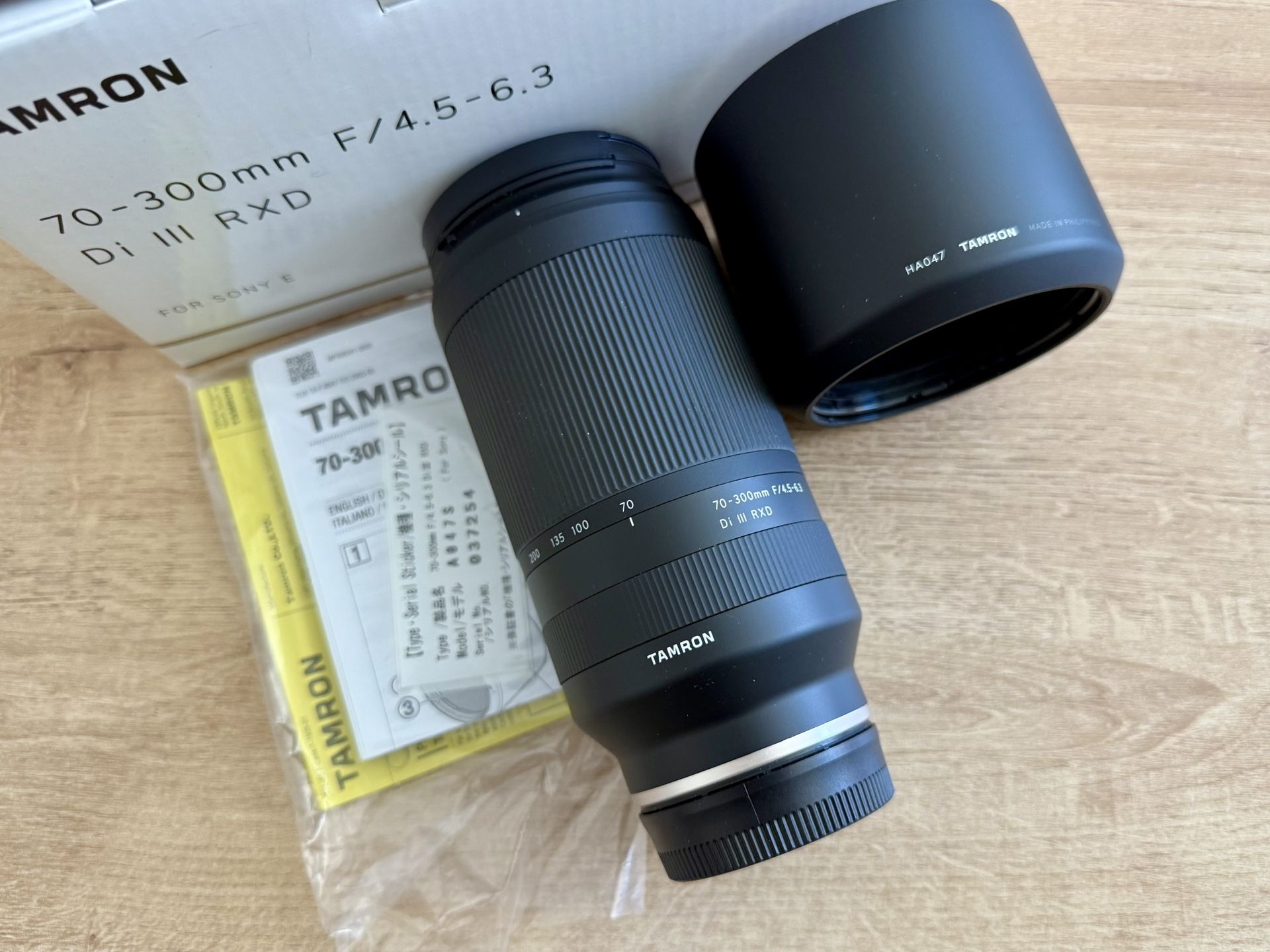 Tamron 70-300mm For Sony e-mount