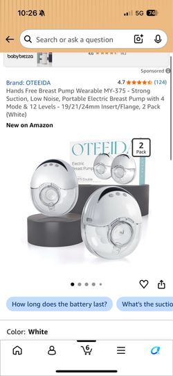 OTEEIDA breast pumps