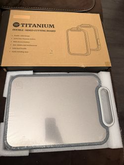 Double-Sided Titanium Cutting Board Large