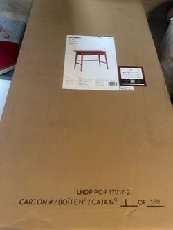New Desk Never Taken Out the Box