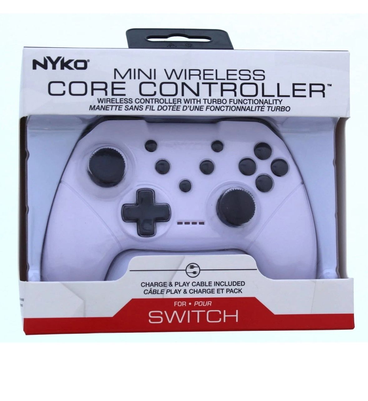 Nyko Mini Wireless Core Controller With Turbo Functionality For Switch