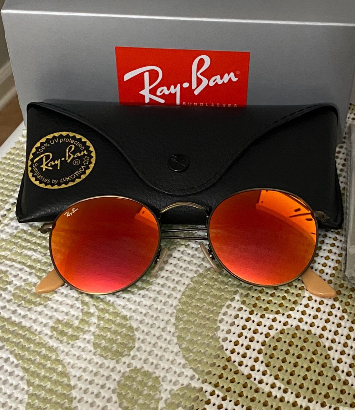 Rayban Round Metal 50mm