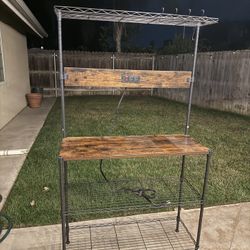 Bakers Rack/ coffee Stand