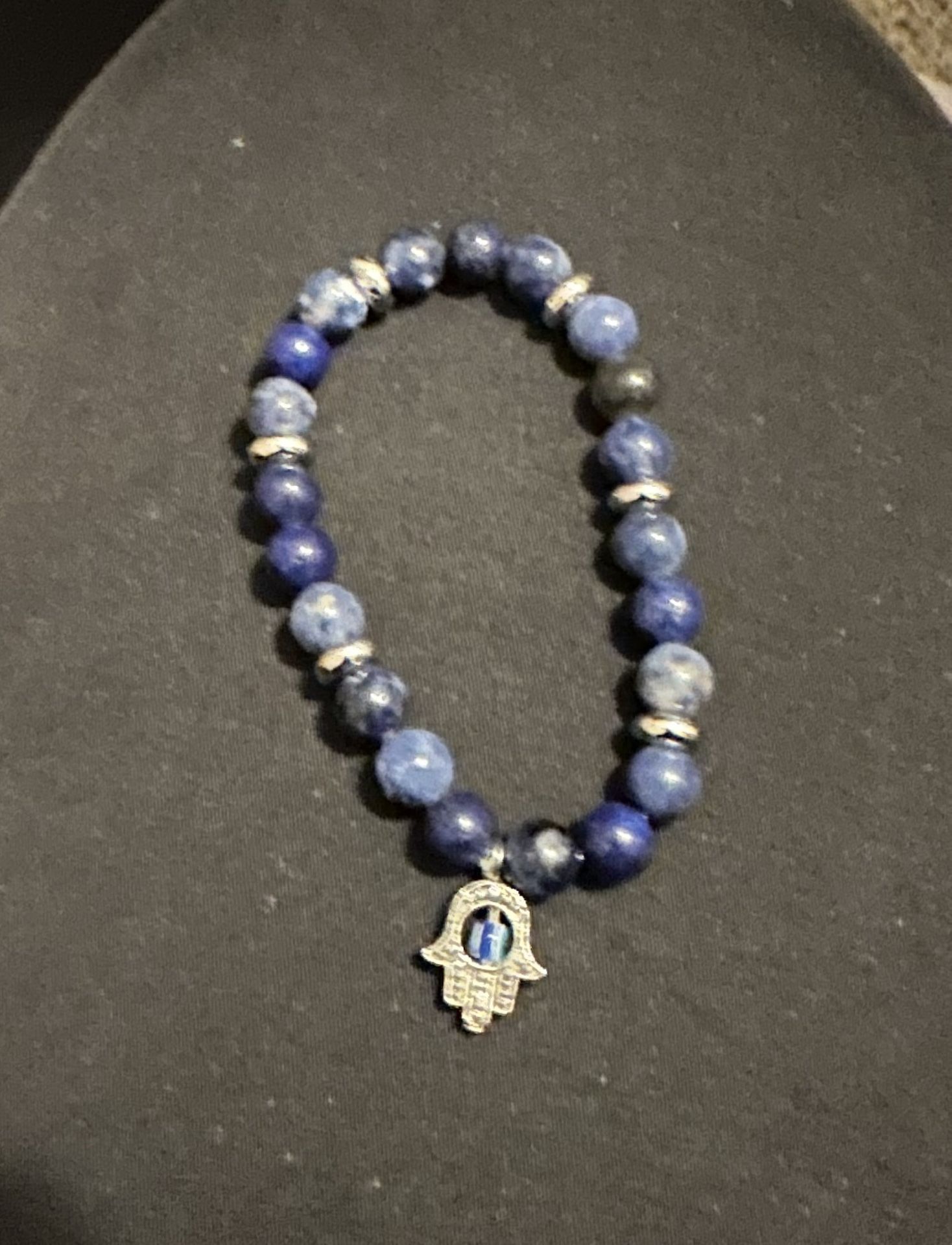 Evil Eye Charm Bracelet Blue