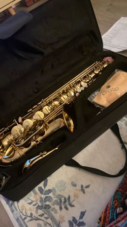 Gold Alto Sax