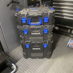 kobalt rolling toolbox stack