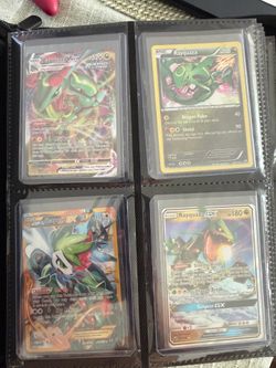 Pokemon and bunch of rayquaza cards!!