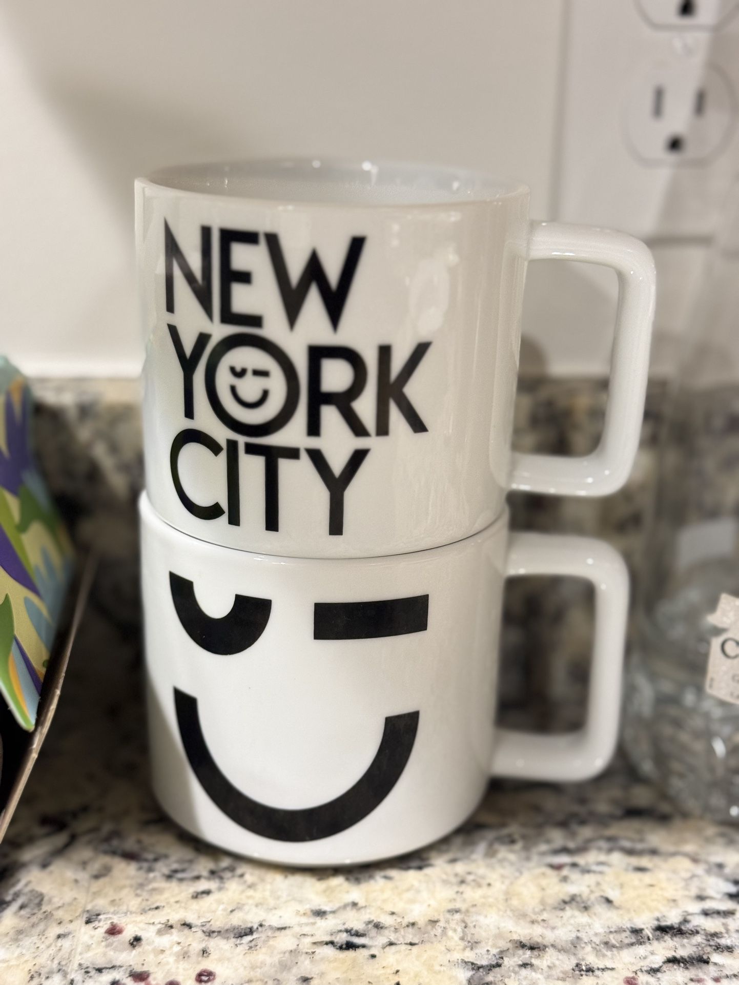 Mug Set Of 2 New York City SMILE