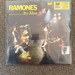 Ramones It’s Alive II Sealed RSD Vinyl Record Album