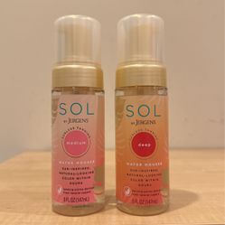 Jergens SOL sunless tanning mousse 5 oz: $10 each