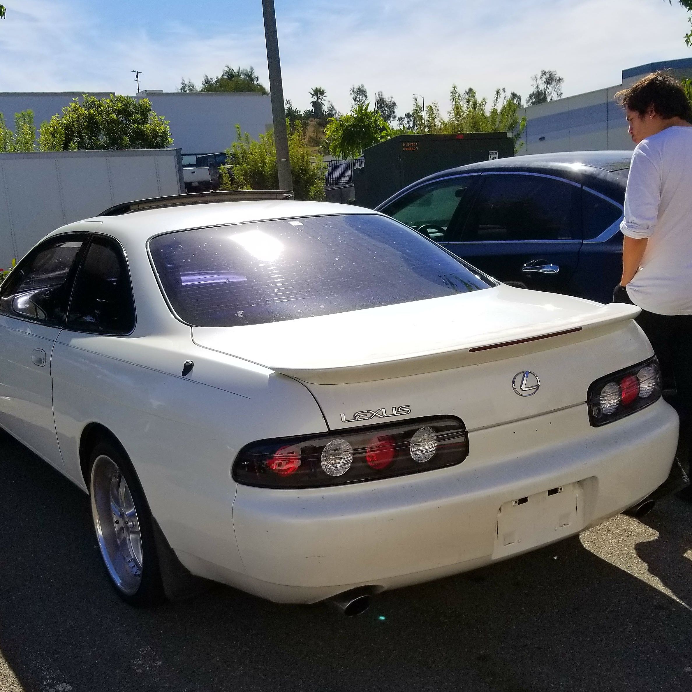 95 sc400 aftermarket tail lights supra style