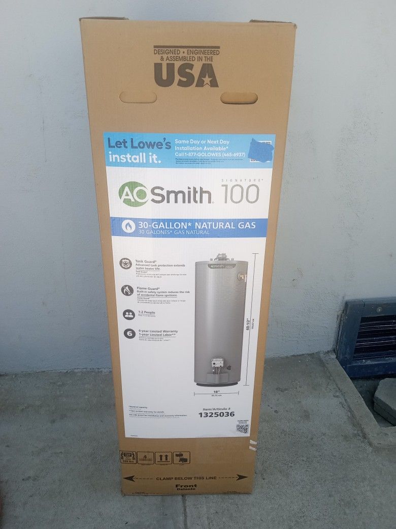 30 Gallons Water Heater New