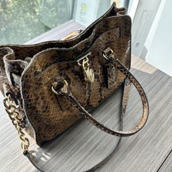Michael Kors MK Python Bag