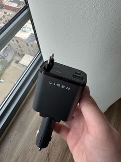 LISEN Retractable Car Charger