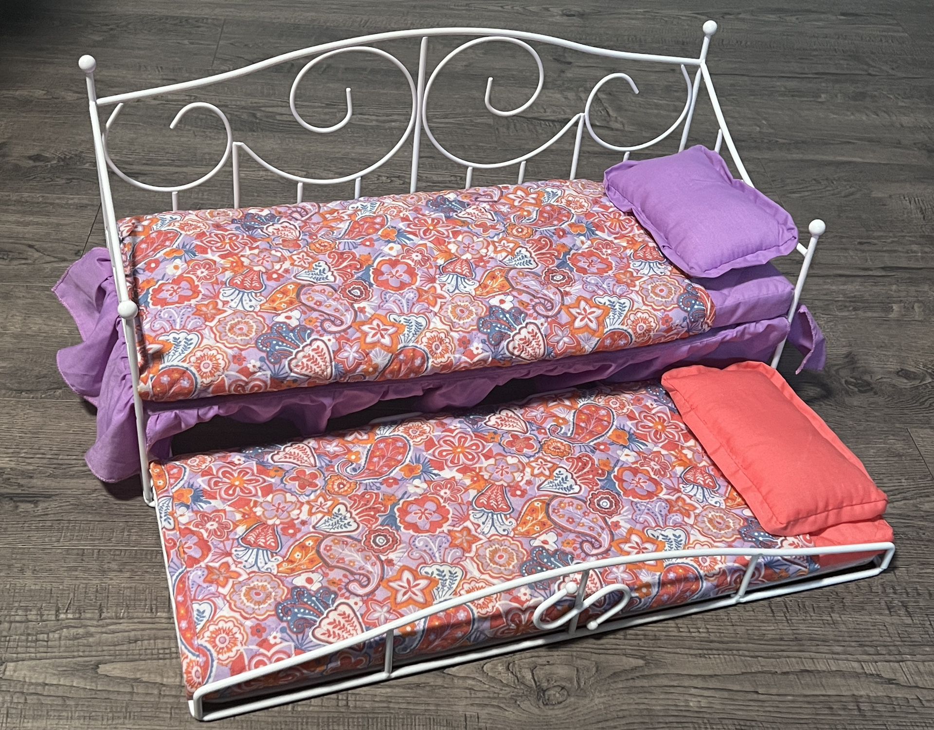American Girl Style 18” Doll Size Beds 