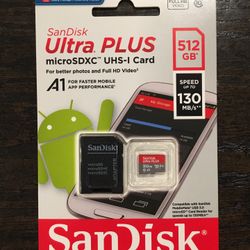 Scan Disk Ultra Plus with Adapter