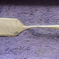  Vintage Silverplate Lasagne/cake Server With Box