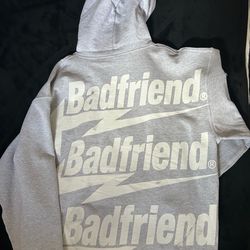 BADFRIEND baggy hoodie and sweats
