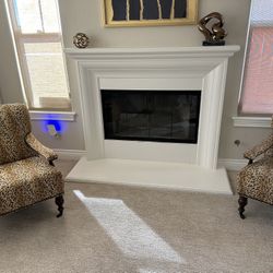 Custom Cheetah Print Chairs 