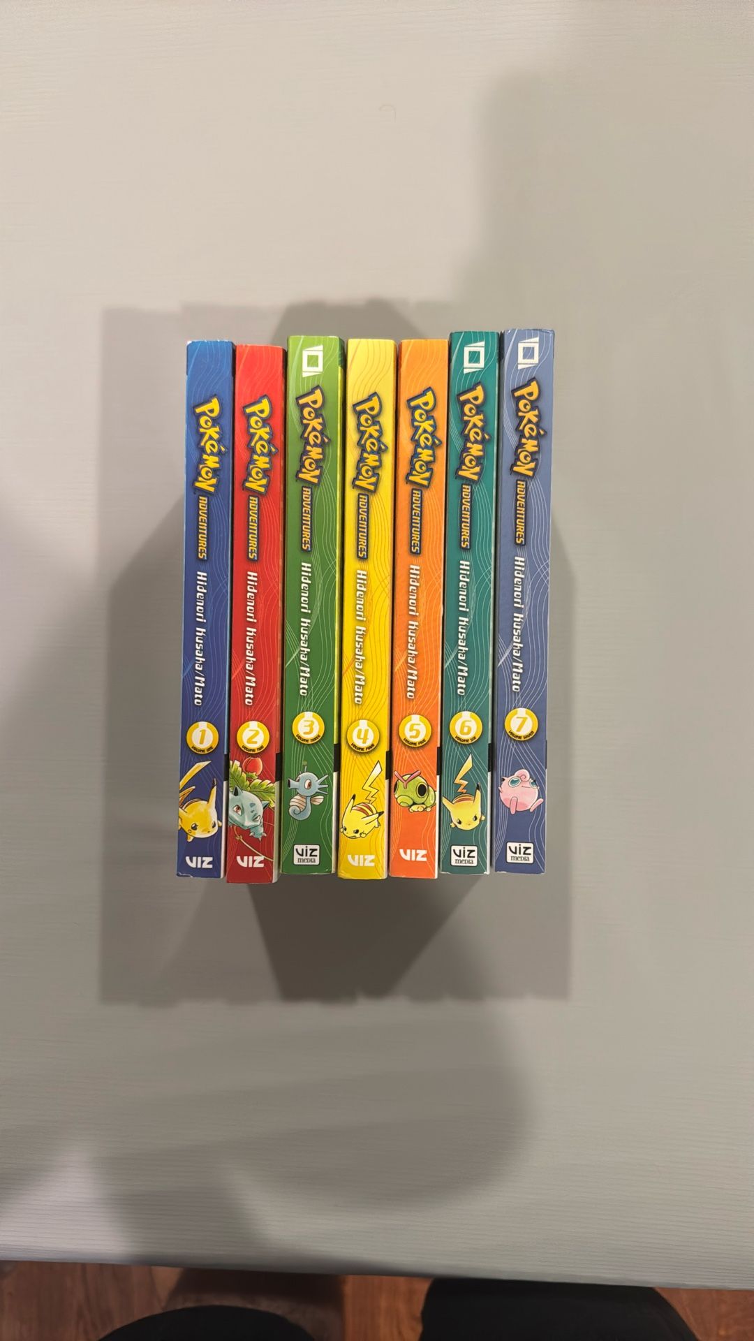 Pokemon Manga Volume 1-7