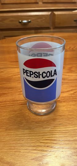 Vintage Pepsi Glass 