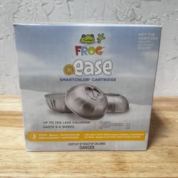 FROG @Ease Replacement SmartChlor Cartridge for use with Hot Tub FROG @Ease Floating System - Hot Tub Sanitizer System Supports Less Chlorine Use - 3 