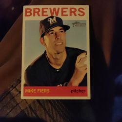 2012 Topps Mike Fiers #382