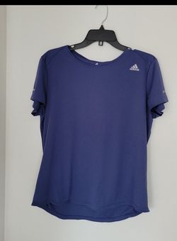 Adidas Women's Navy Blue Top,XL