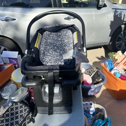 Car seat with base