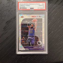 2019 Hoops Premium Stock LeBron James Pulsar