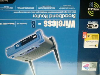 linksys Wireless B router