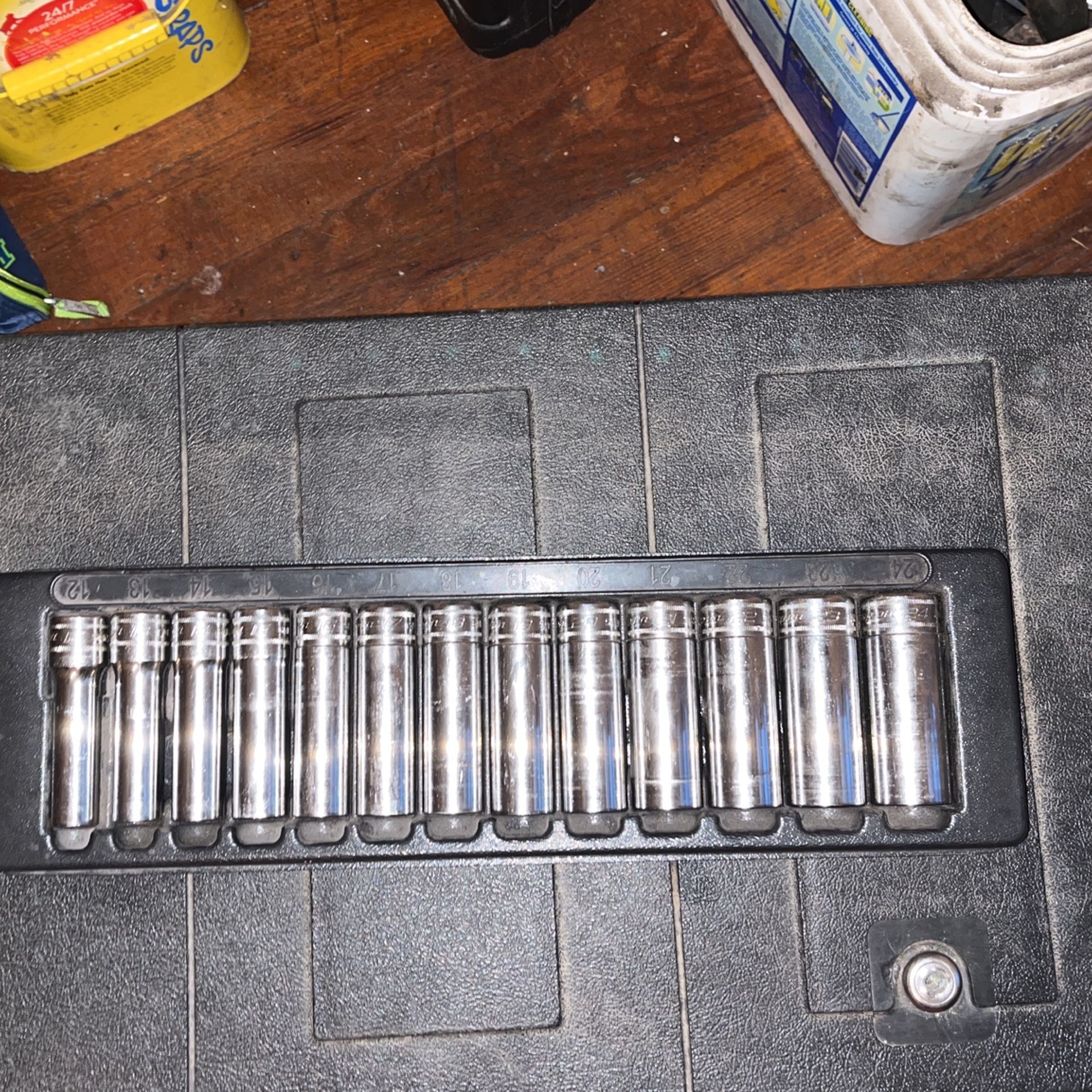 1/2 Inch Snap On Socket Set